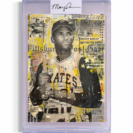 Roberto Clemente Card Art