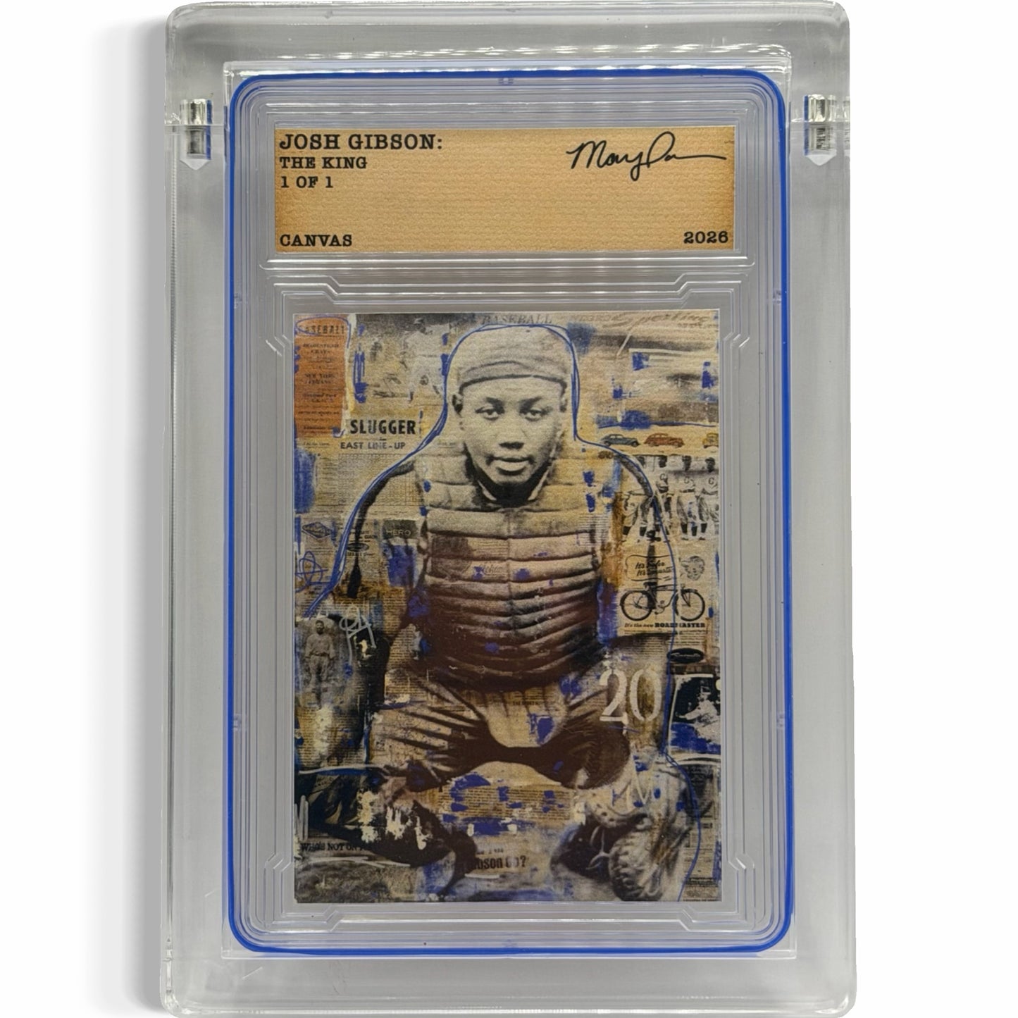 Josh Gibson: The King 1/1 Fine Card Art